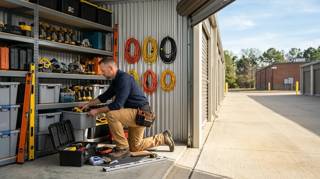 Featured image for How Contractors Use Storage Units to Organize Tools & Materials